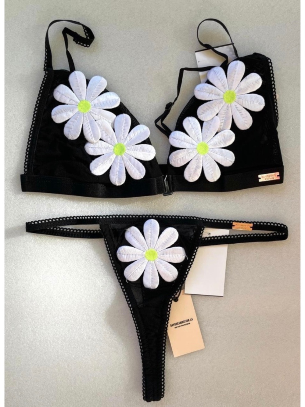 Daydream Nation Daisy Bra and Thong Set